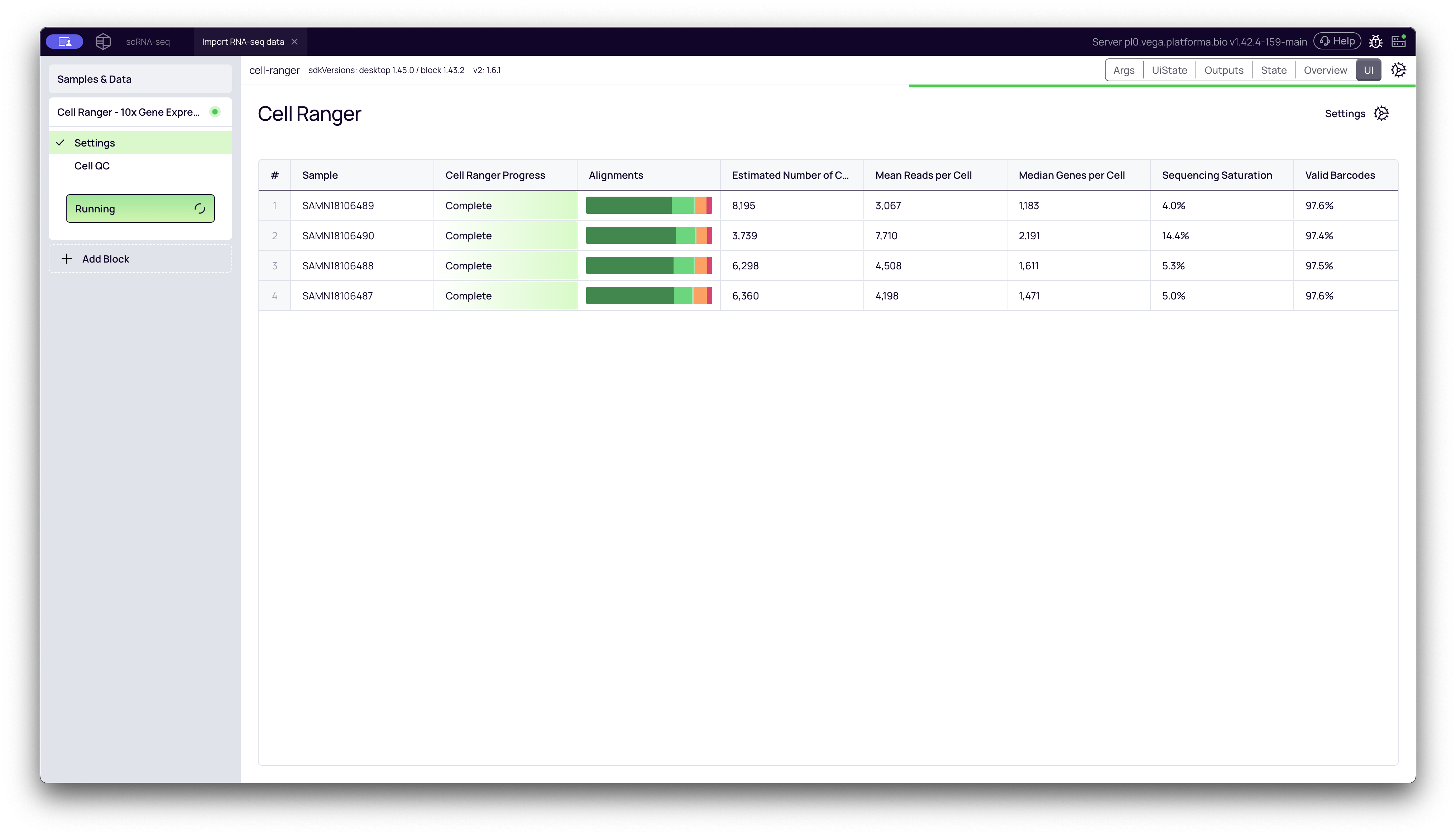 Run Cell Ranger for 10x dataset | Platforma docs