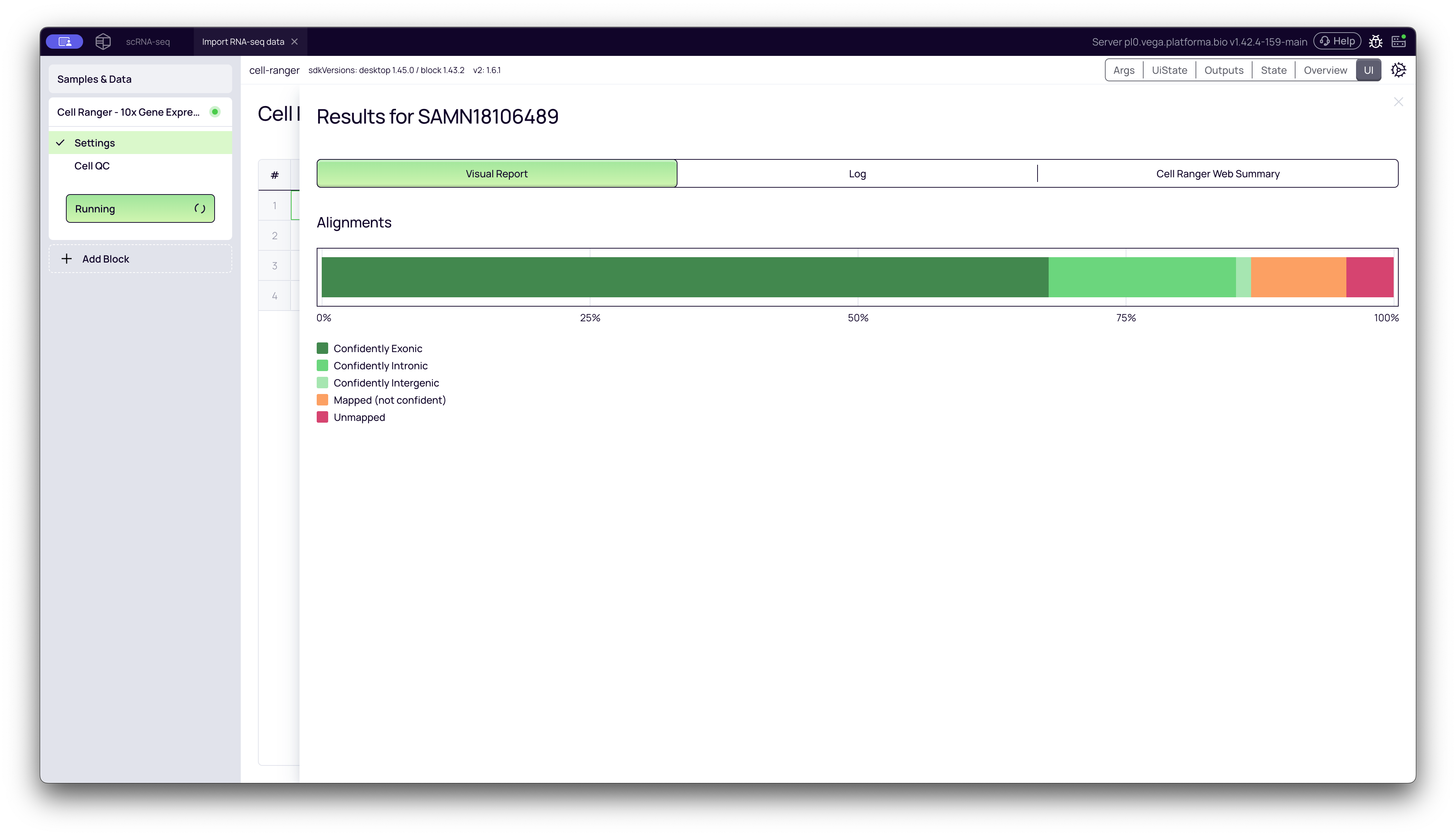 Run Cell Ranger for 10x dataset | Platforma docs